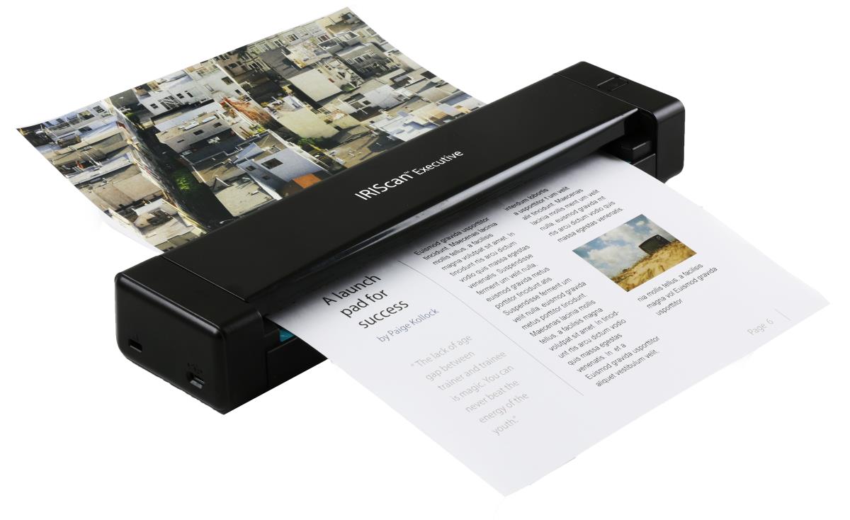 IRIS IRIScan Executive 4 - Sheetfed scanner - Dual CIS - Duplex - 216 x 813 mm - 600 dpi x 600 dpi - up to 100 scans per day - USB 2.0 thumbnail