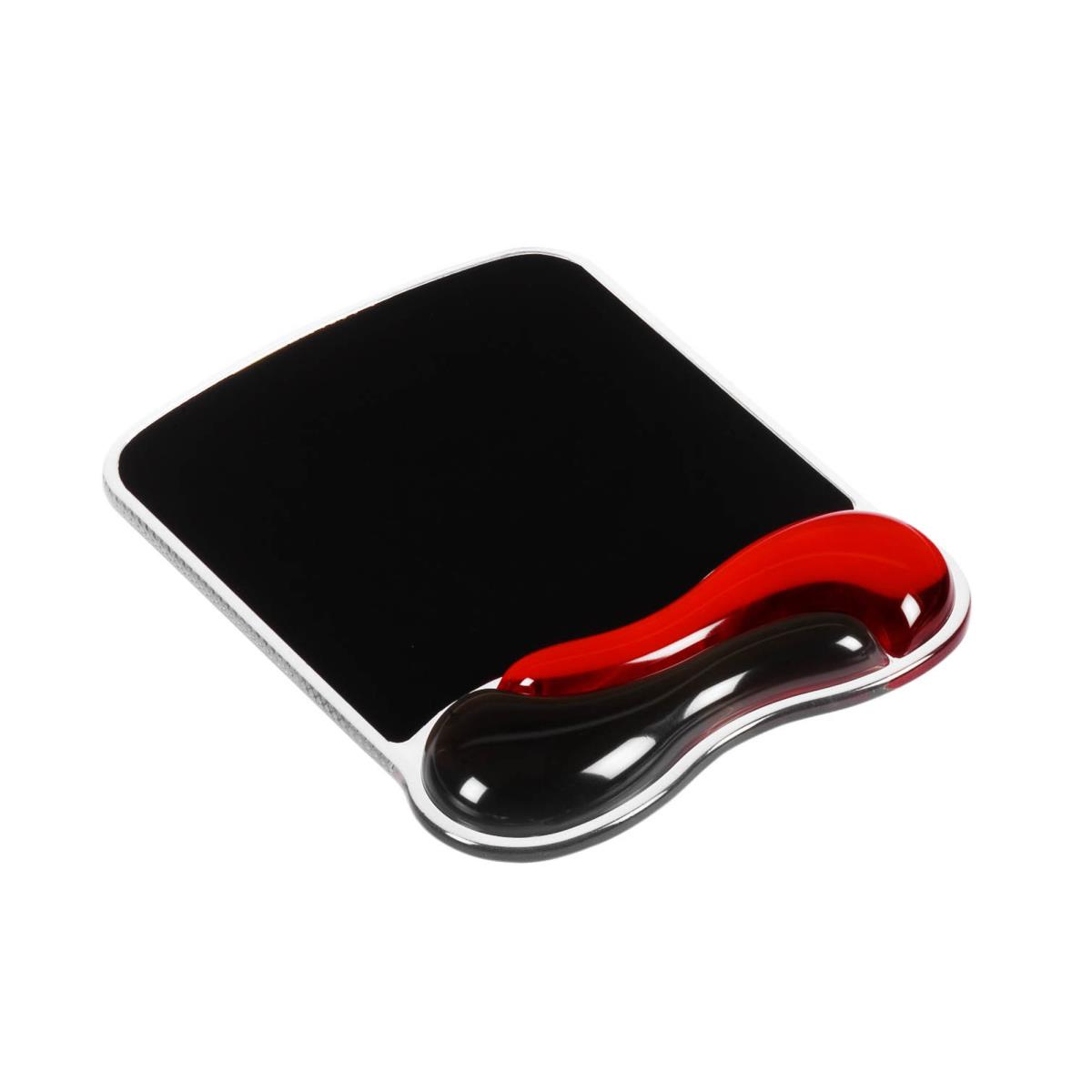 62402 Duo Gel Mouse Pad Wave Red and Smoke thumbnail