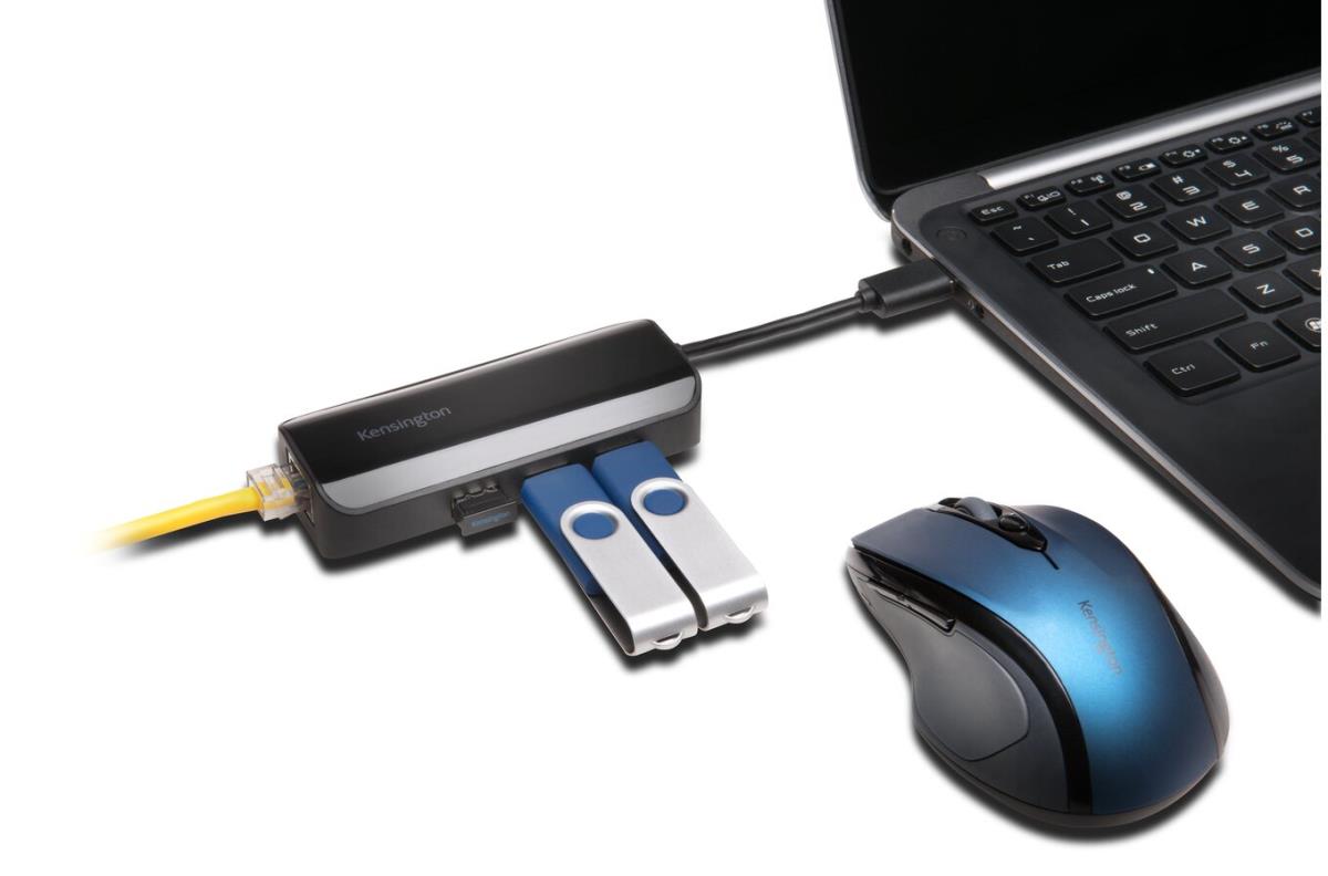 ^UA3000E USB3.0ETHERNETADAPTERUSBHUB thumbnail