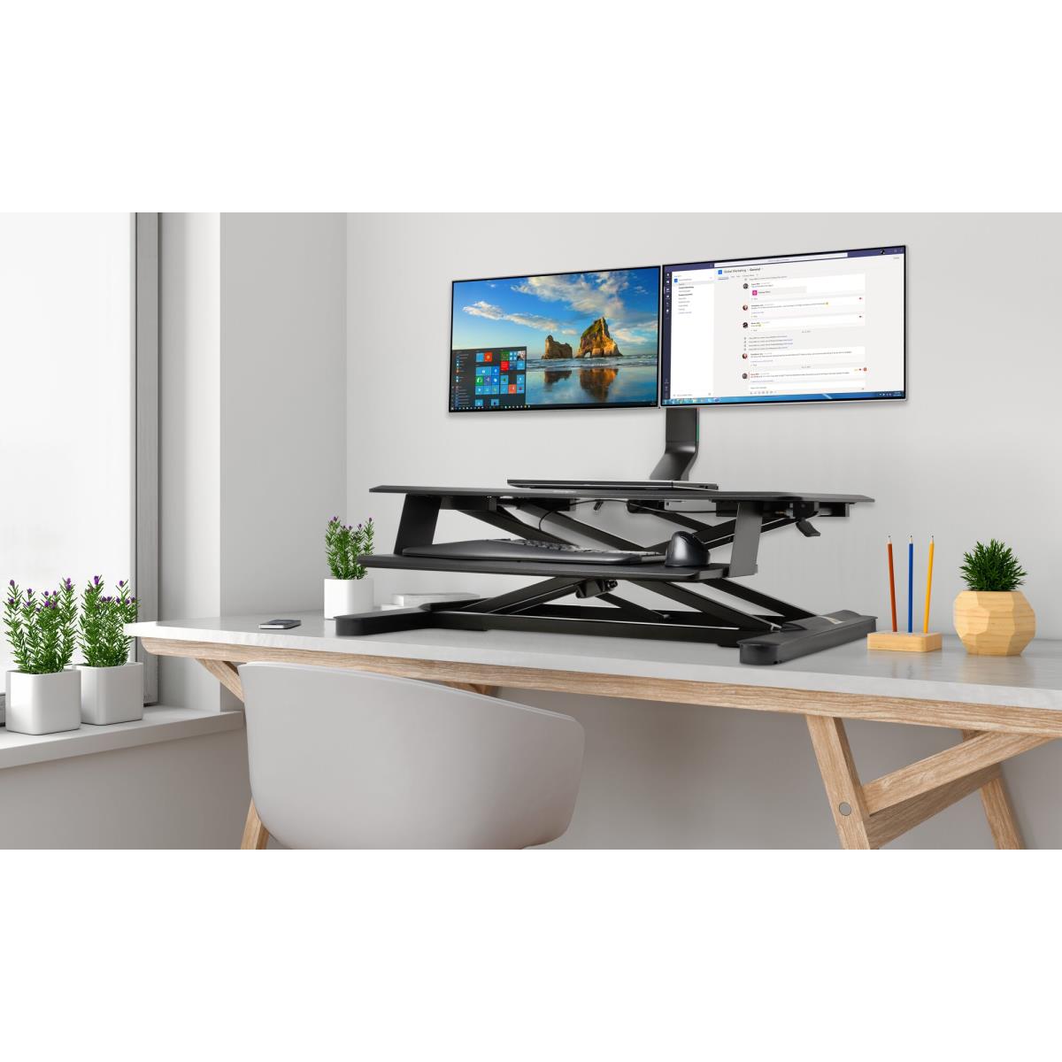 SPACE SAVING MONITOR ARM DUAL thumbnail