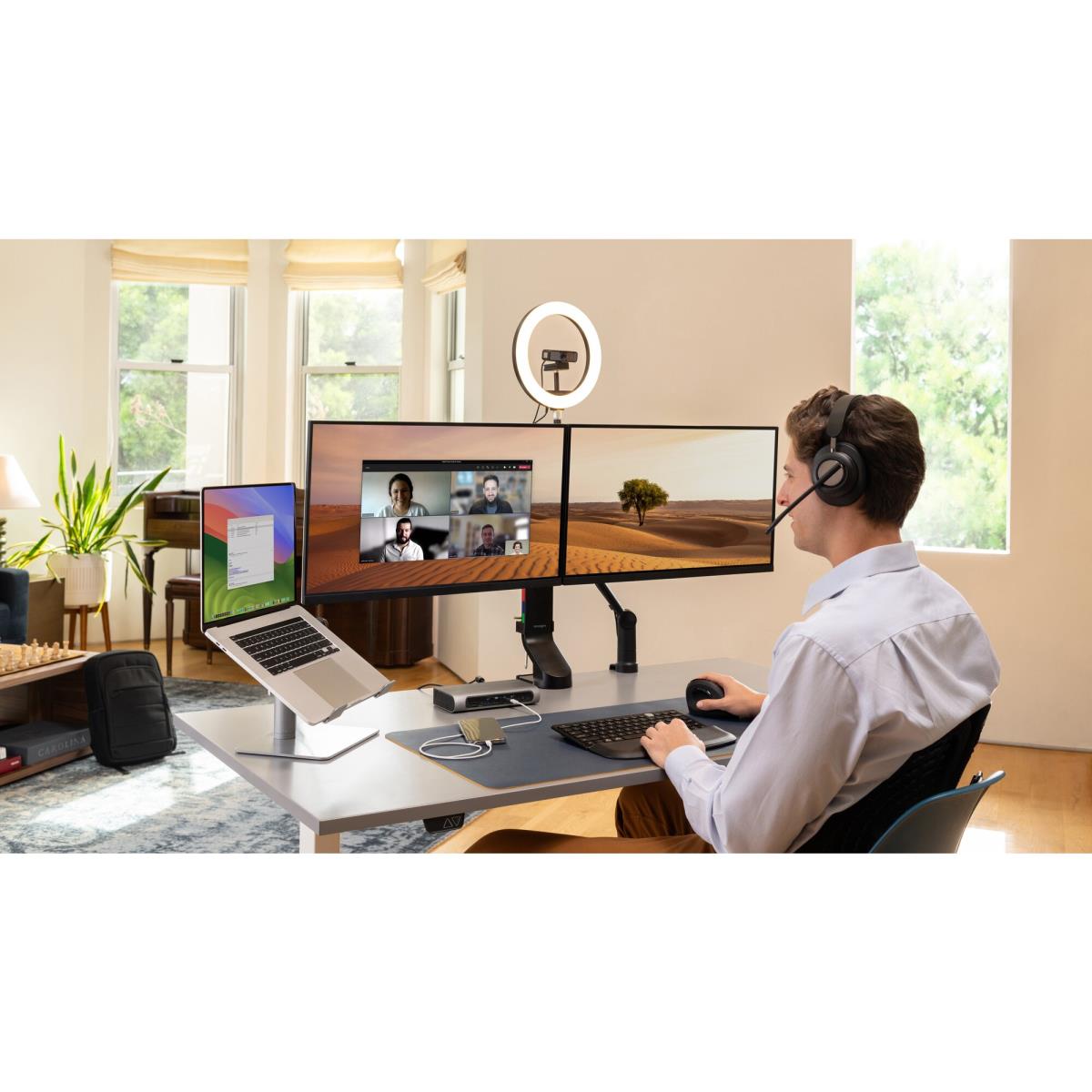 SPACE SAVING MONITOR ARM DUAL thumbnail