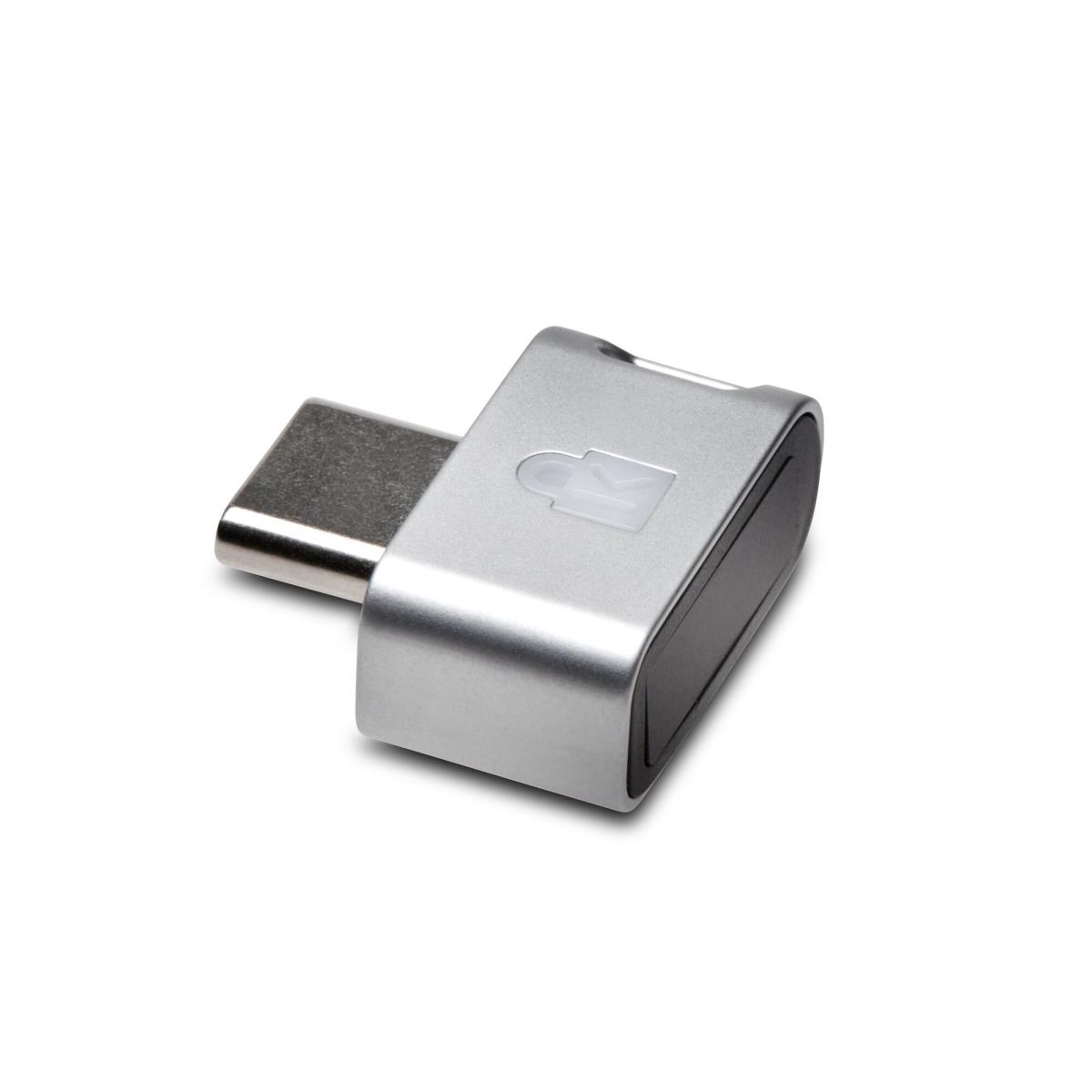 (Available whilst stock last - superseded by K65051WW) Kensington VeriMark Guard USB-C Fingerprint Key - VeriMark Guard USB-C Fingerprint Key - FIDO2; WebAuthn/CTAP2; &FIDO U2F - Cross Platform thumbnail
