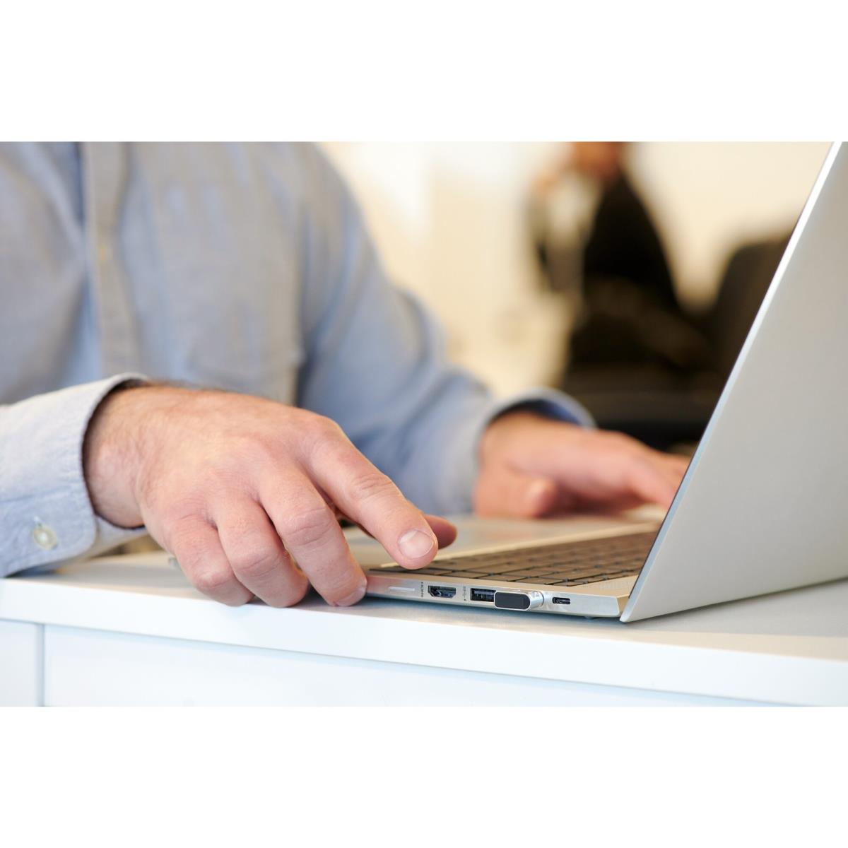 (Available whilst stock last - superseded by K65051WW) Kensington VeriMark Guard USB-C Fingerprint Key - VeriMark Guard USB-C Fingerprint Key - FIDO2; WebAuthn/CTAP2; &FIDO U2F - Cross Platform thumbnail