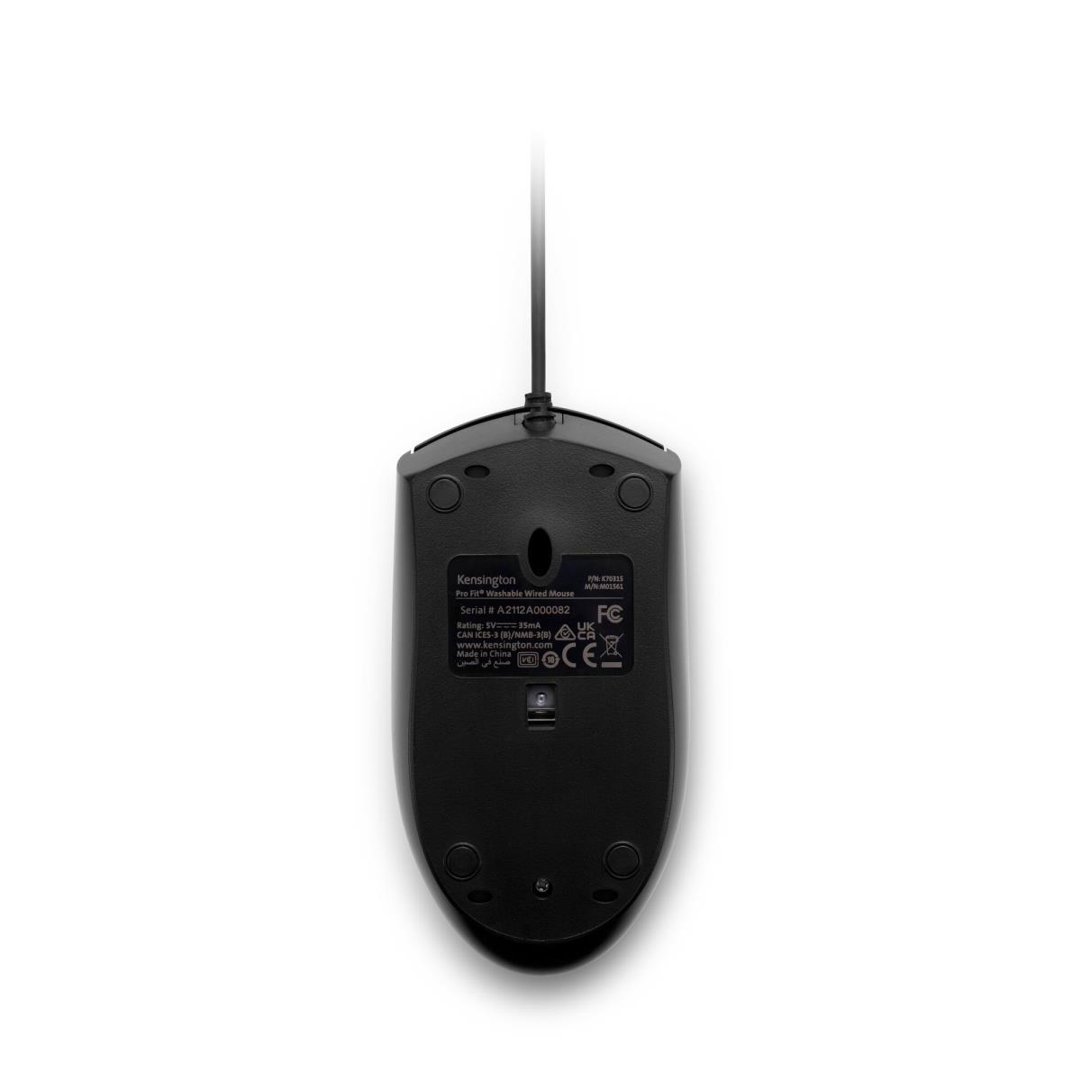 PRO FIT WASHABLE MOUSE WIRED thumbnail