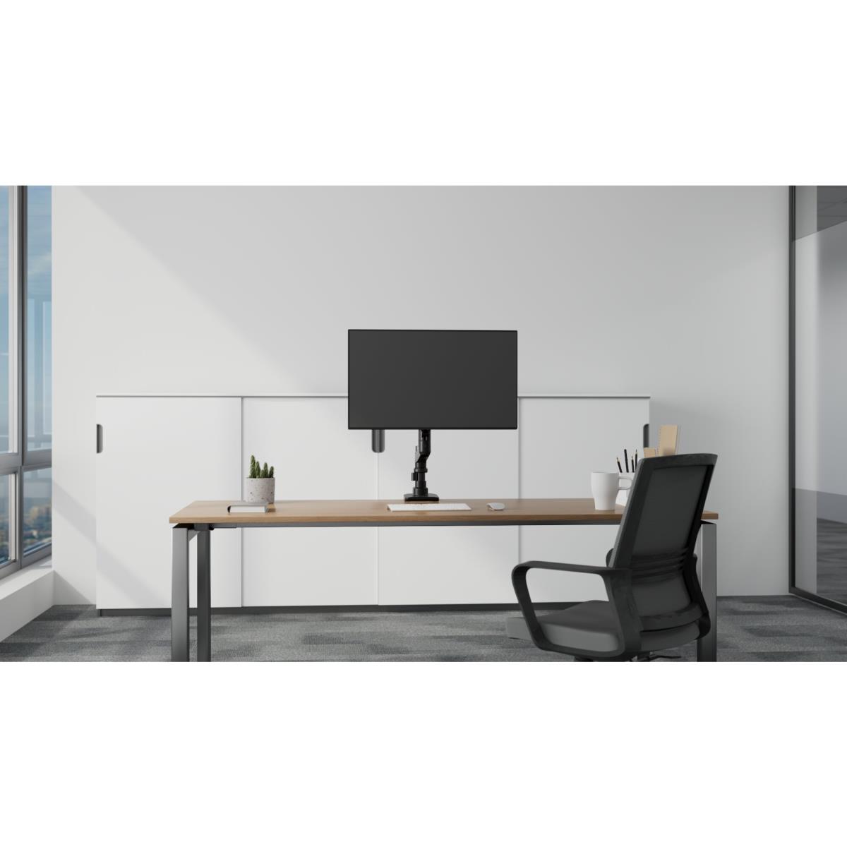 K58273WW SmartFit Premium Heavy Duty Single Monitor Arm thumbnail