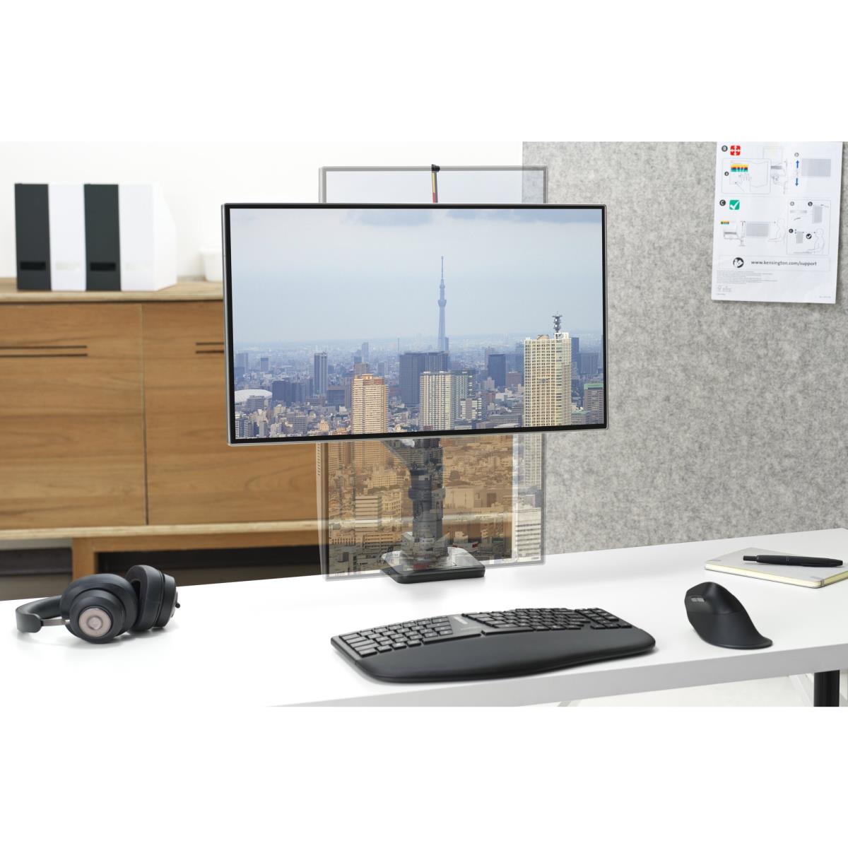 K58273WW SmartFit Premium Heavy Duty Single Monitor Arm thumbnail
