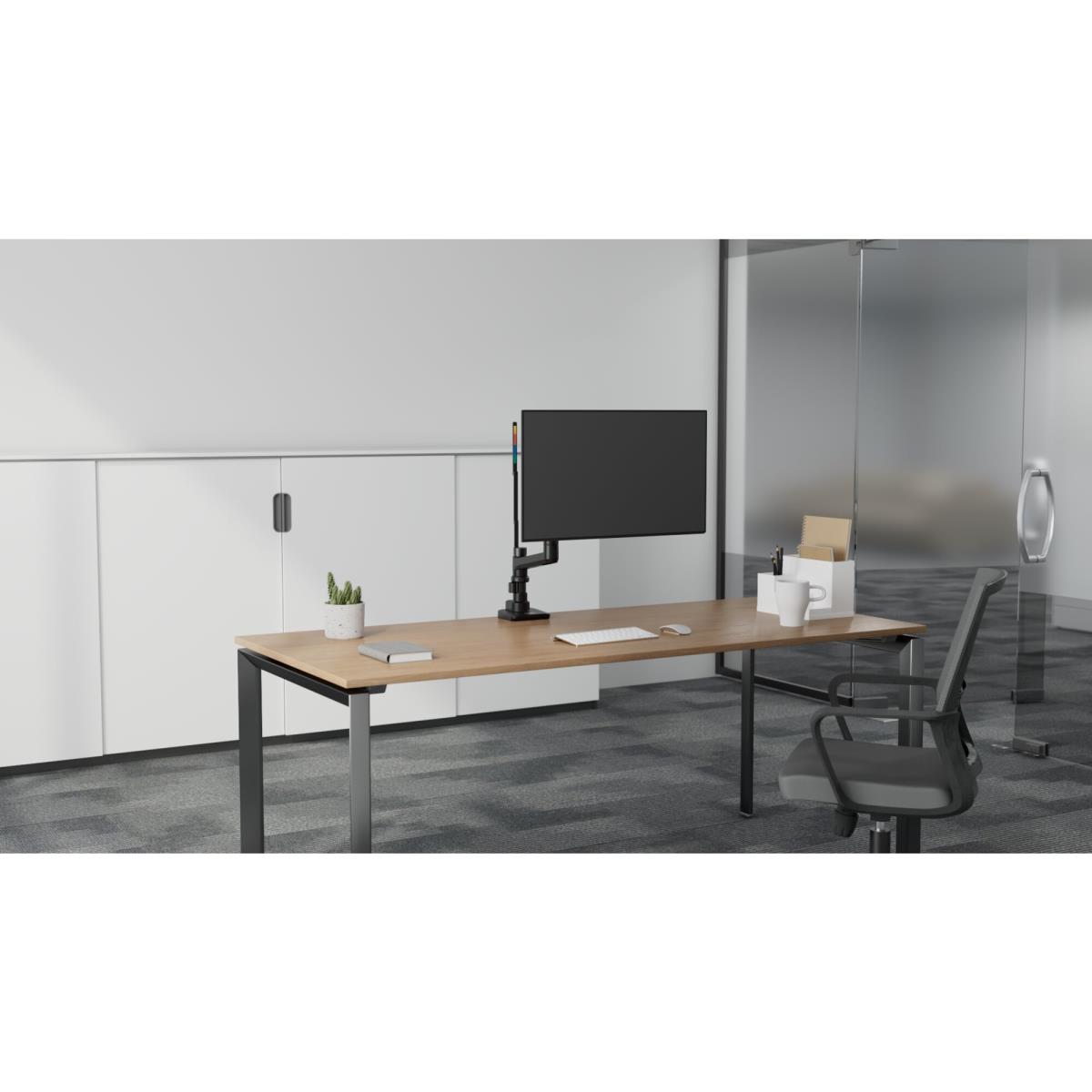 K58273WW SmartFit Premium Heavy Duty Single Monitor Arm thumbnail