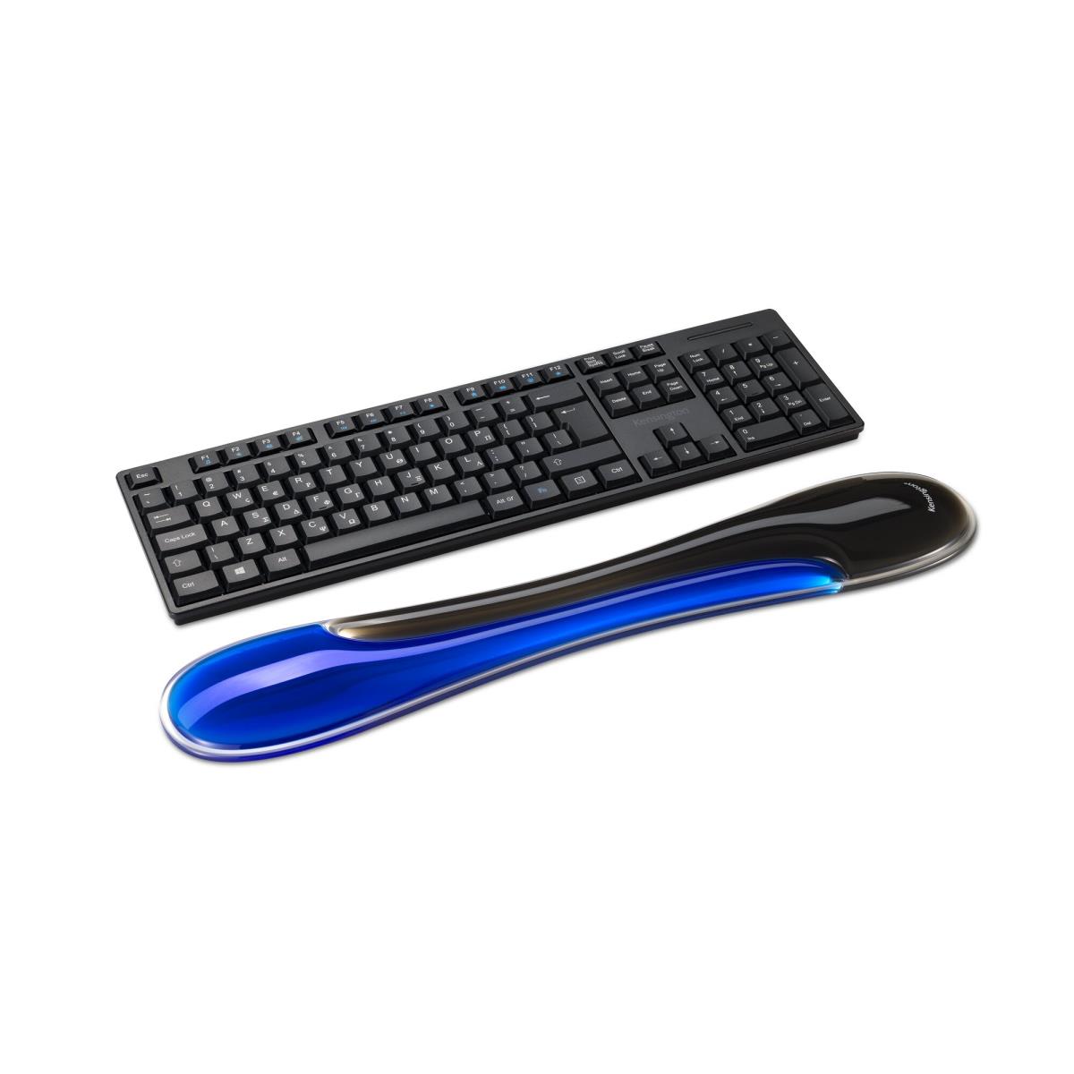 Slim Duo Gel KB Wrist Rest Blue thumbnail