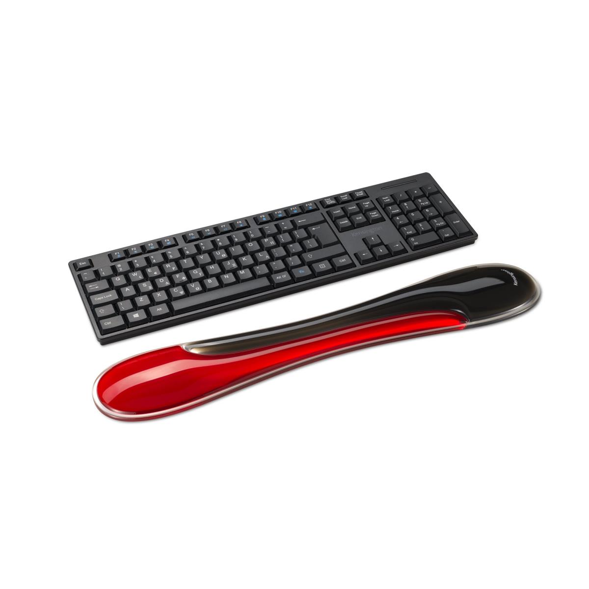 SLIM DUO GEL KB WRIST REST - RED thumbnail