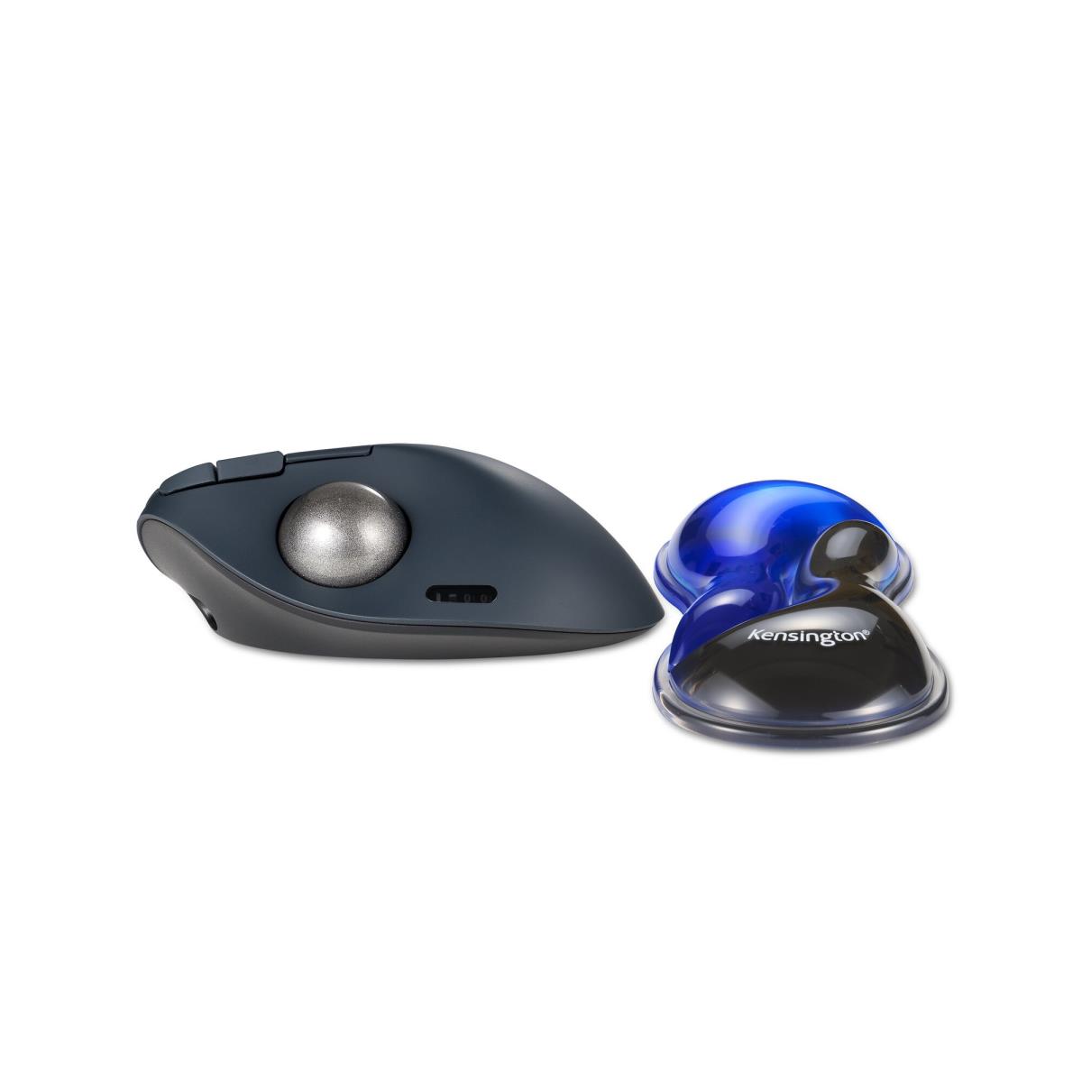 K62439WW Slim Duo Gel Mouse Trackball Blue Wrist Rest thumbnail