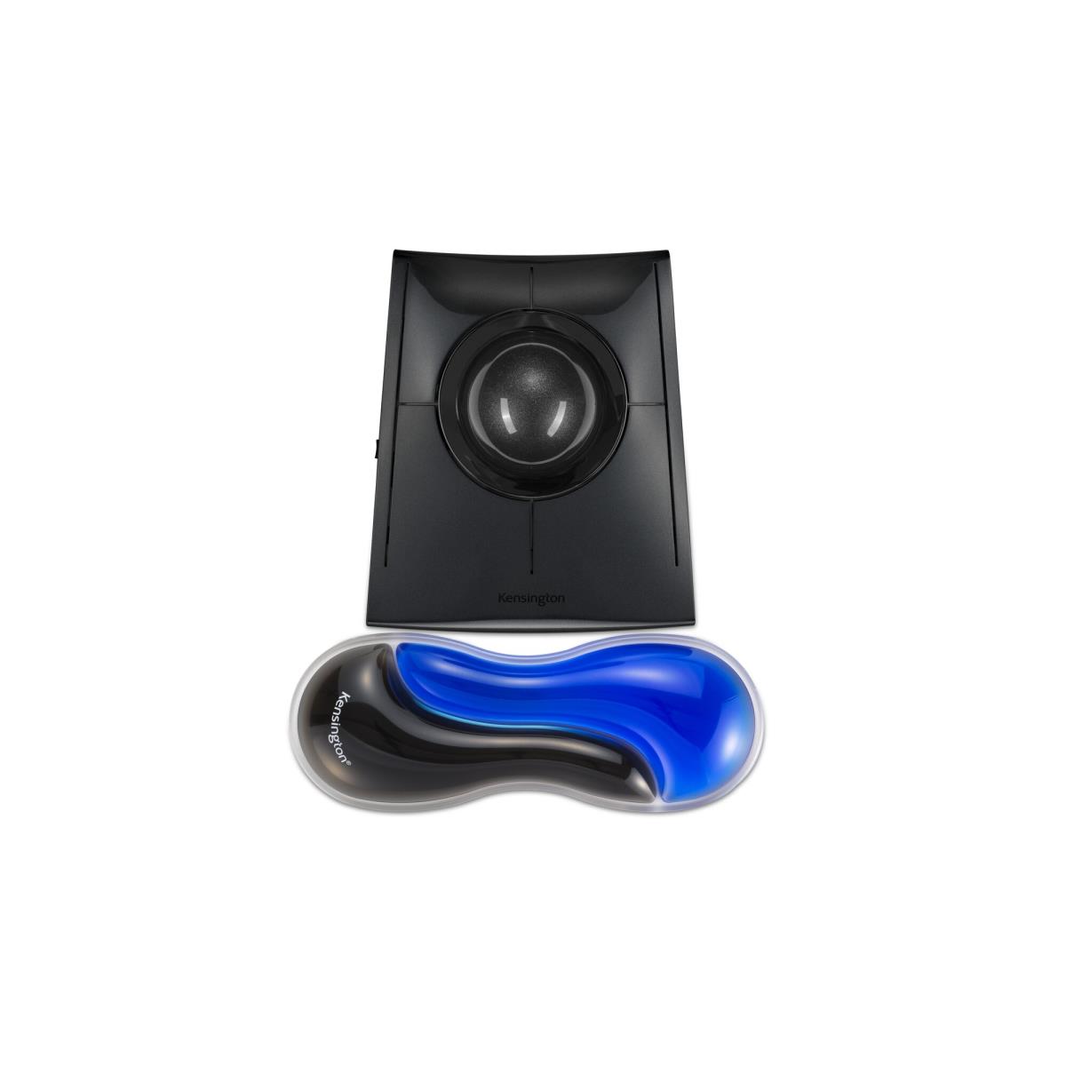 K62439WW Slim Duo Gel Mouse Trackball Blue Wrist Rest thumbnail