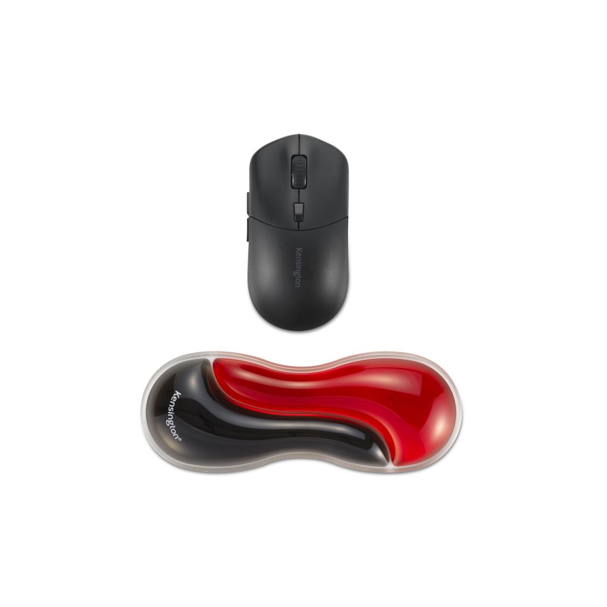 K62440WW Slim Duo Gel Mouse Trackball Red Wrist Rest thumbnail