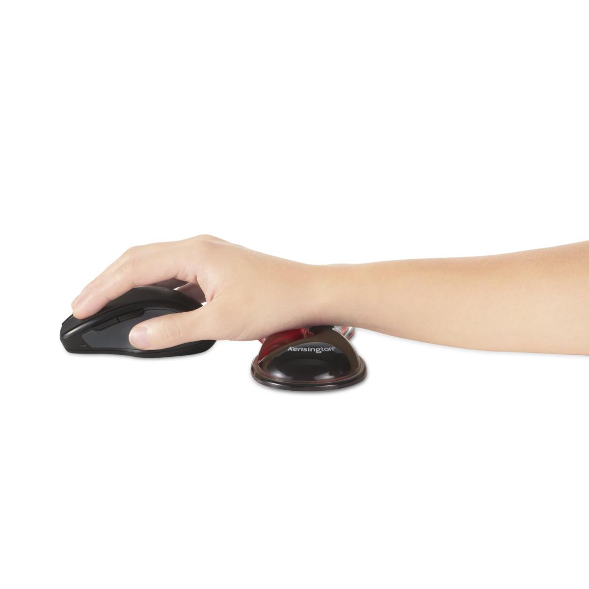K62440WW Slim Duo Gel Mouse Trackball Red Wrist Rest thumbnail