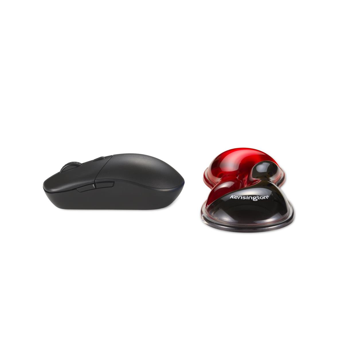 K62440WW Slim Duo Gel Mouse Trackball Red Wrist Rest thumbnail