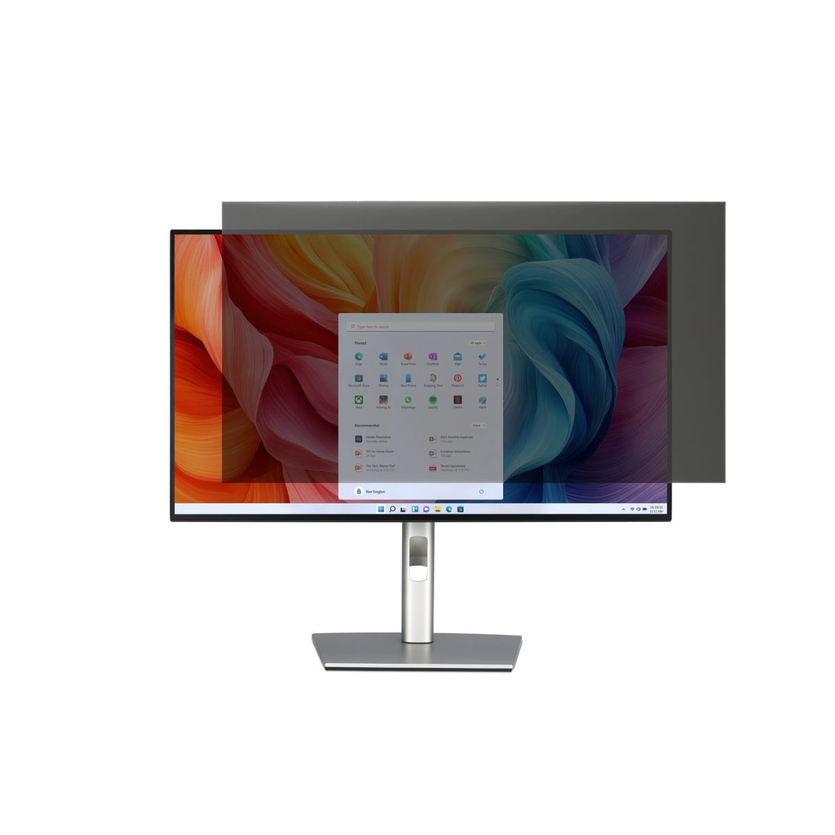 (Made to order - Leadtime approx 3 weeks) Kensington High Clarity Privacy Screen Filter for 24'' Monitors 16:9. The filter reduces blue light by up to 28%; easing eye strain and promoting better sleep. thumbnail