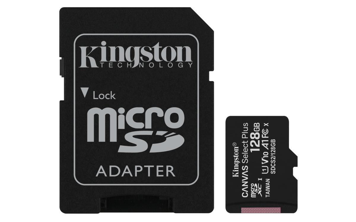 128GB micSDXC Canvas Select Plus 100R A1 C10 Card + ADP thumbnail