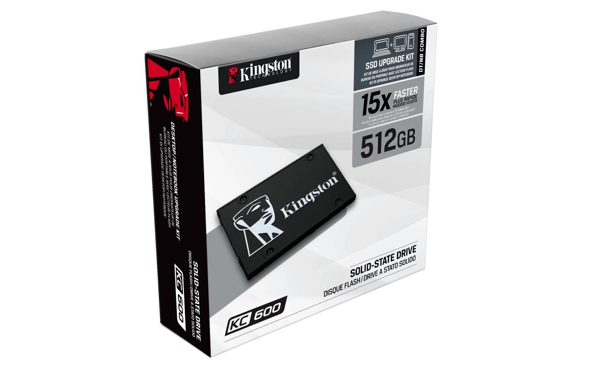 EU Product - KC600 - SSD - verschlsselt - 512 GB - intern - 2.5