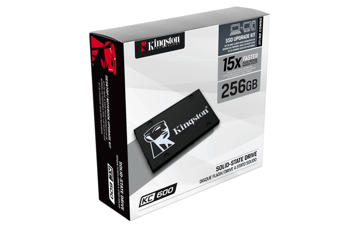 256GB KC600 SSD 2.5 SATA3 RW MBS 7MM thumbnail