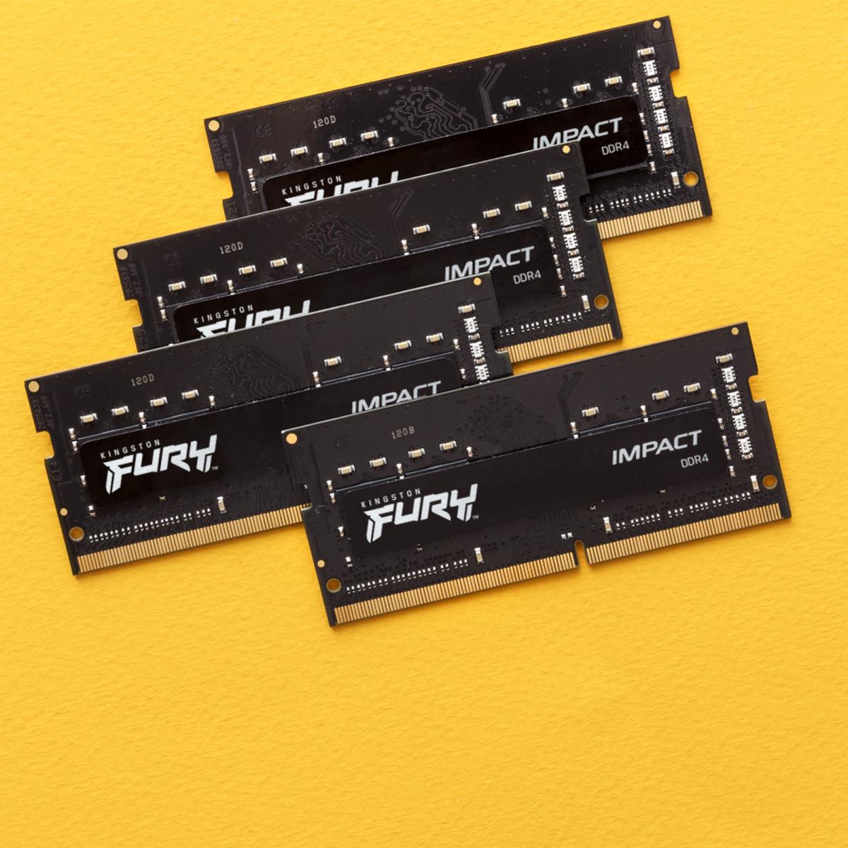 Technology FURY 32GB 3200MT/s DDR4 CL20 SODIMM (Kit of 2) Impact thumbnail