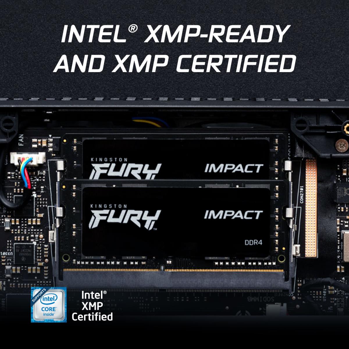 EU Product - SO CL20 SODIMM Fury Impact - 16 GB - DDR4 thumbnail