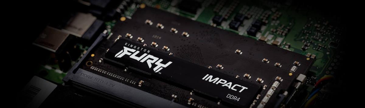EU Product - SO CL20 SODIMM Fury Impact - 16 GB - DDR4 thumbnail