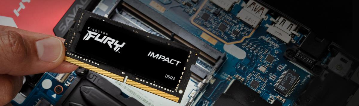EU Product - SO CL20 SODIMM Fury Impact - 16 GB - DDR4 thumbnail