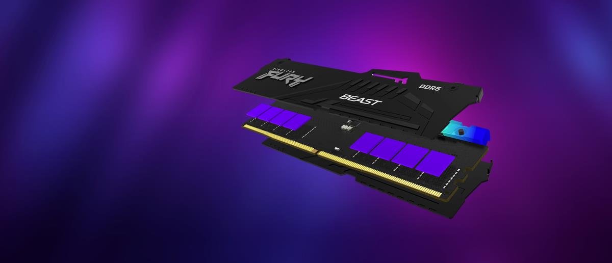 EU Product - Fury Beast Rgb - Ddr5 - Kit - 16 GB - DDR5 thumbnail