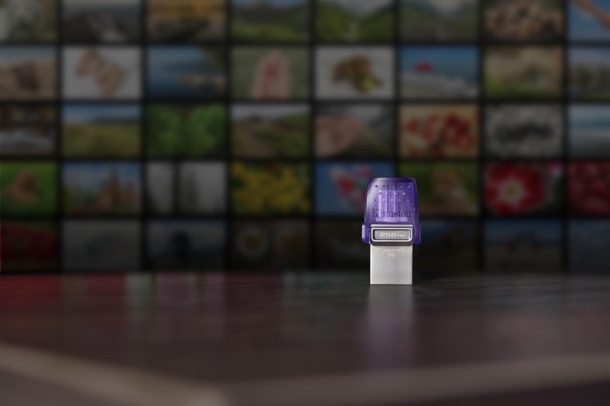 EU Product - DataTraveler microDuo 3C - USB-Stick - 256 GB thumbnail