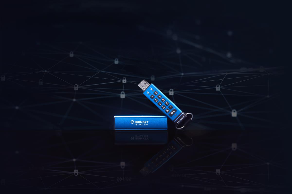 128GB IRONKEY KEYPAD200 AES-256 thumbnail