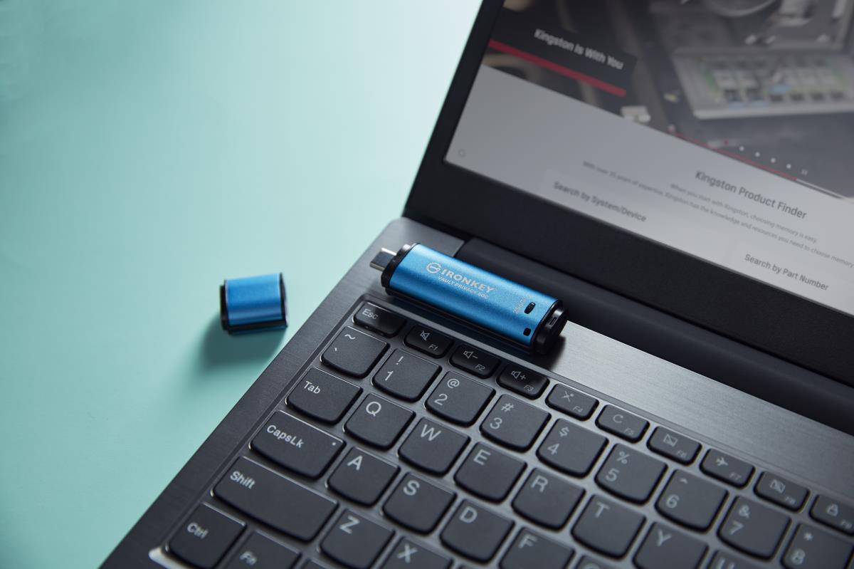EU Product - IronKey Vault Privacy 50 Usb-C - USB-Stick - 256 GB thumbnail