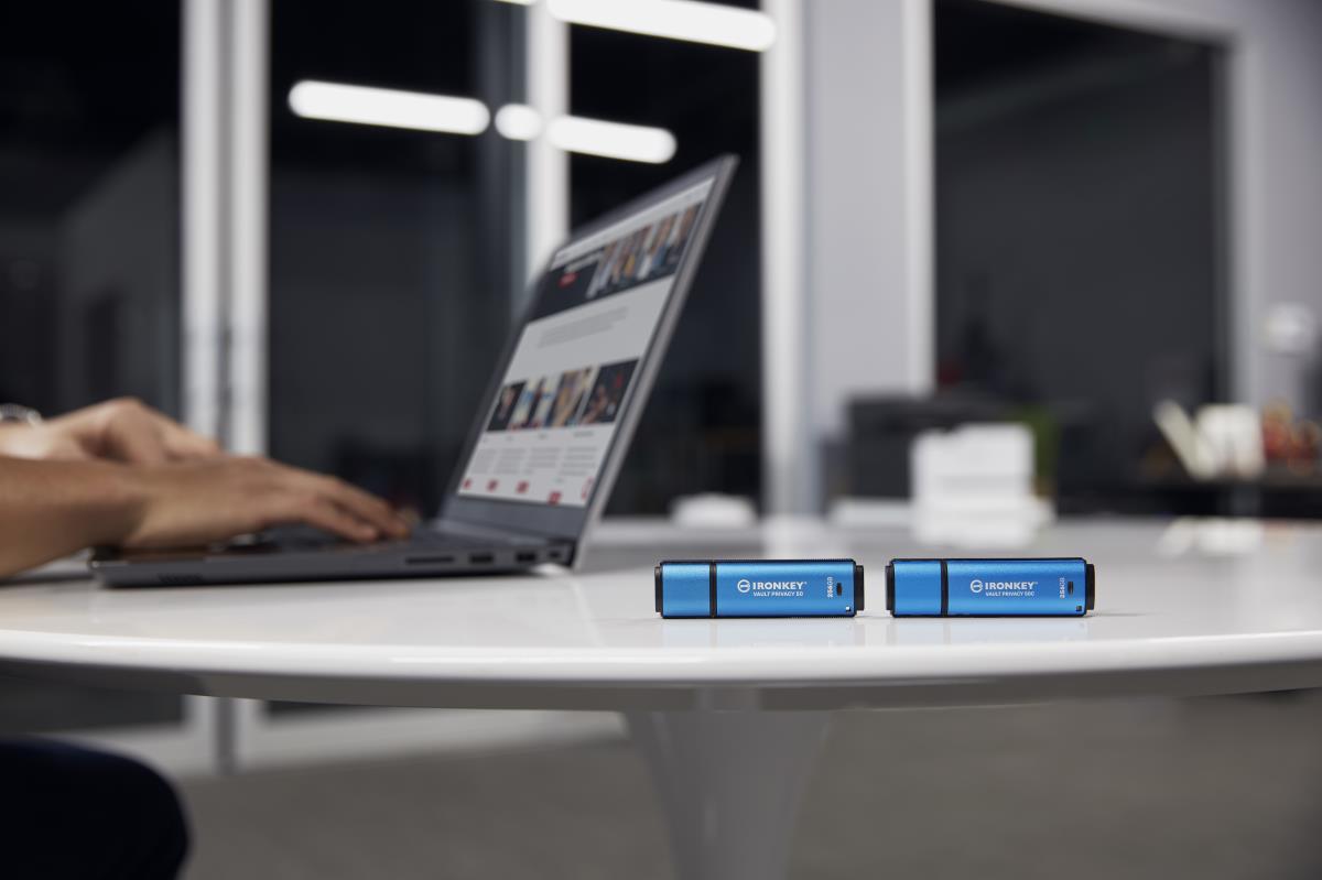 EU Product - IronKey Vault Privacy 50 Usb-C - USB-Stick - 256 GB thumbnail