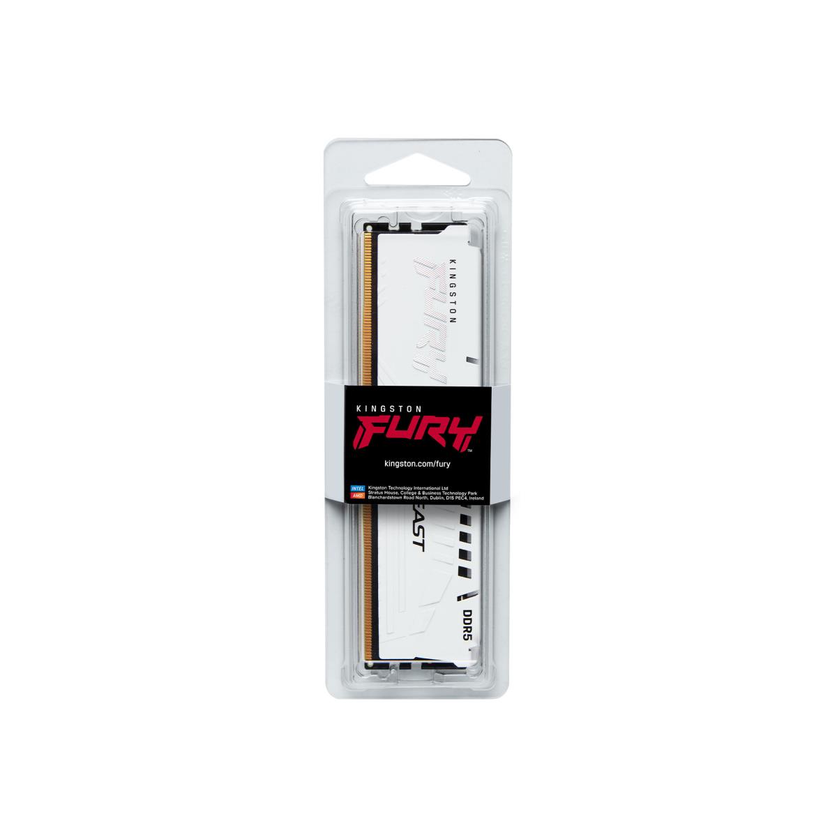 EU Product - Fury Beast DIMM 6000MT/s CL36 White EXPO - 32 GB - DDR5 thumbnail