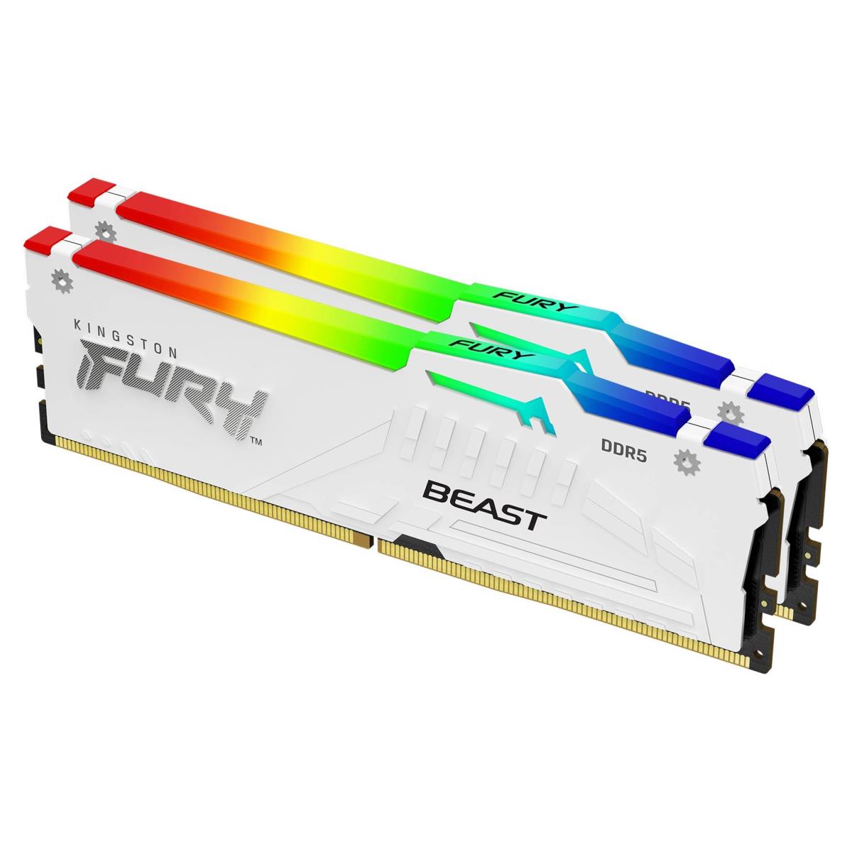 64GB DDR5 5600MTS CL36 KIT WHITE RGB thumbnail