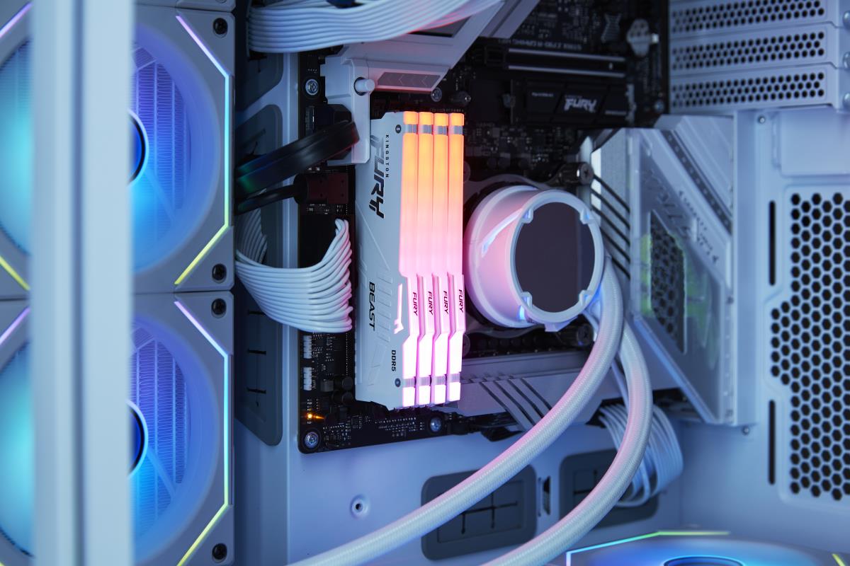 64GB DDR5 6000MTS CL36 KIT WHITE RGB thumbnail