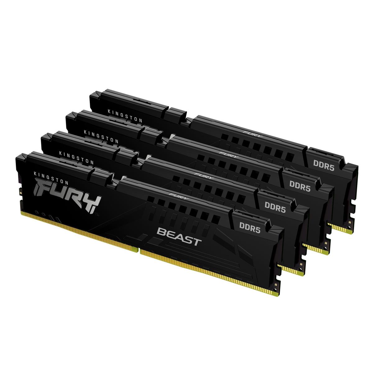 128GB DDR5 5600MTS CL40 KIT BLACK thumbnail