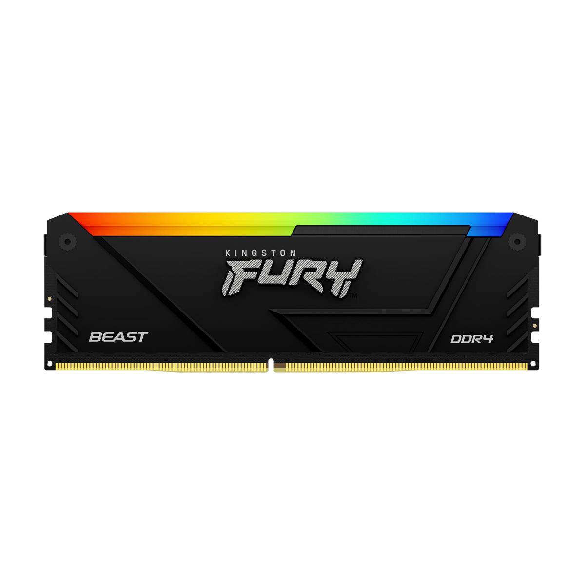 EU Product - Fury Beast 3200MT/s CL16 DIMM Kit RGB - 64 GB - DDR4 thumbnail