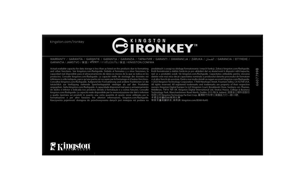 EU Product - IronKey D500S FIPS - USB-Stick - 32 GB thumbnail