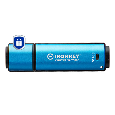 EU Product - IronKey Vault Privacy 50 - USB-Stick - 512 GB thumbnail