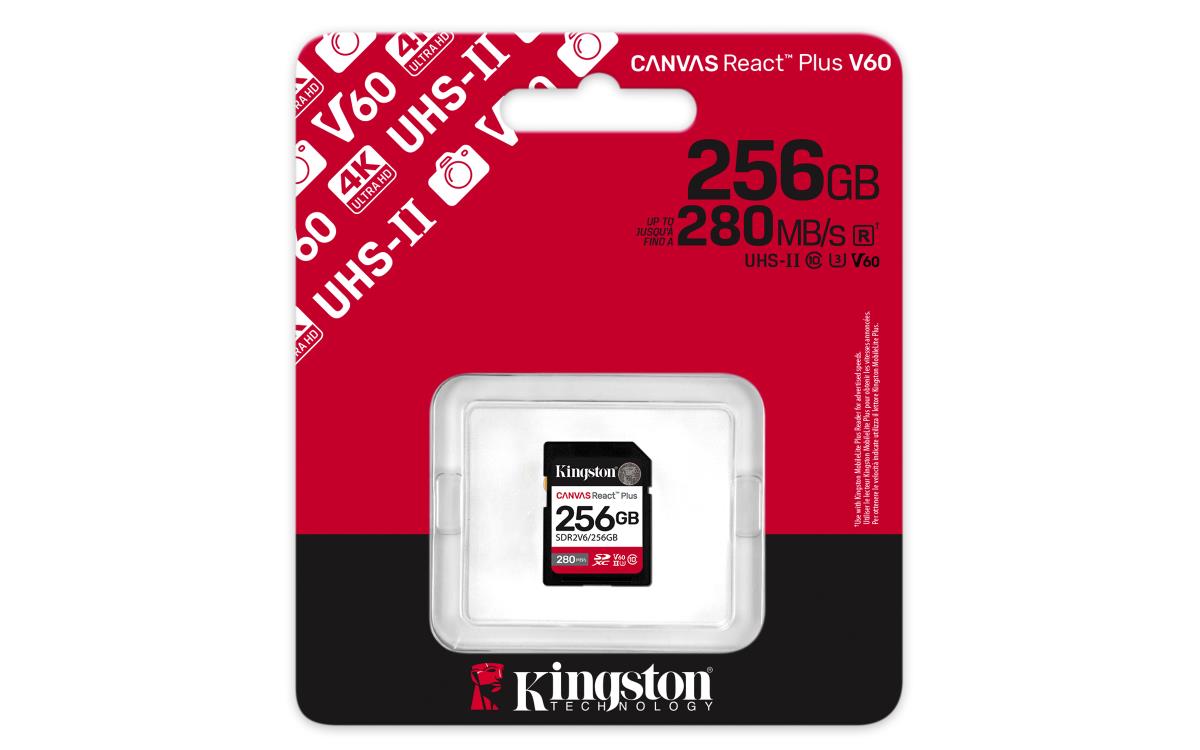 EU Product - Canvas React Plus Sdxc Uhs-Ii - Extended Capacity SD (SDXC) thumbnail