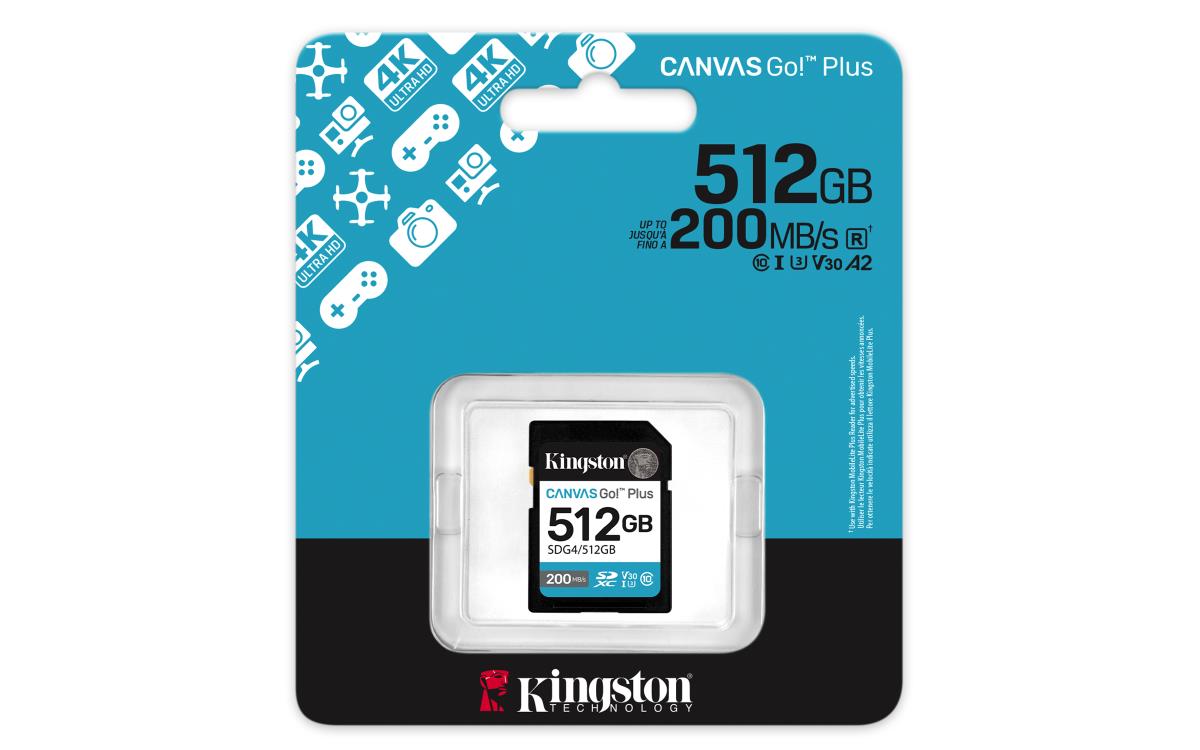512GB SDXC CANVAS GO PLUS 200R thumbnail