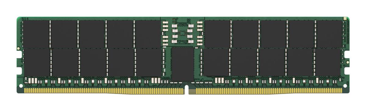 - DDR5 - module - 64 GB - DIMM 288-pin - 6400 MT/s / PC5-25600 - CL52 - 1.1 V - registered - ECC thumbnail