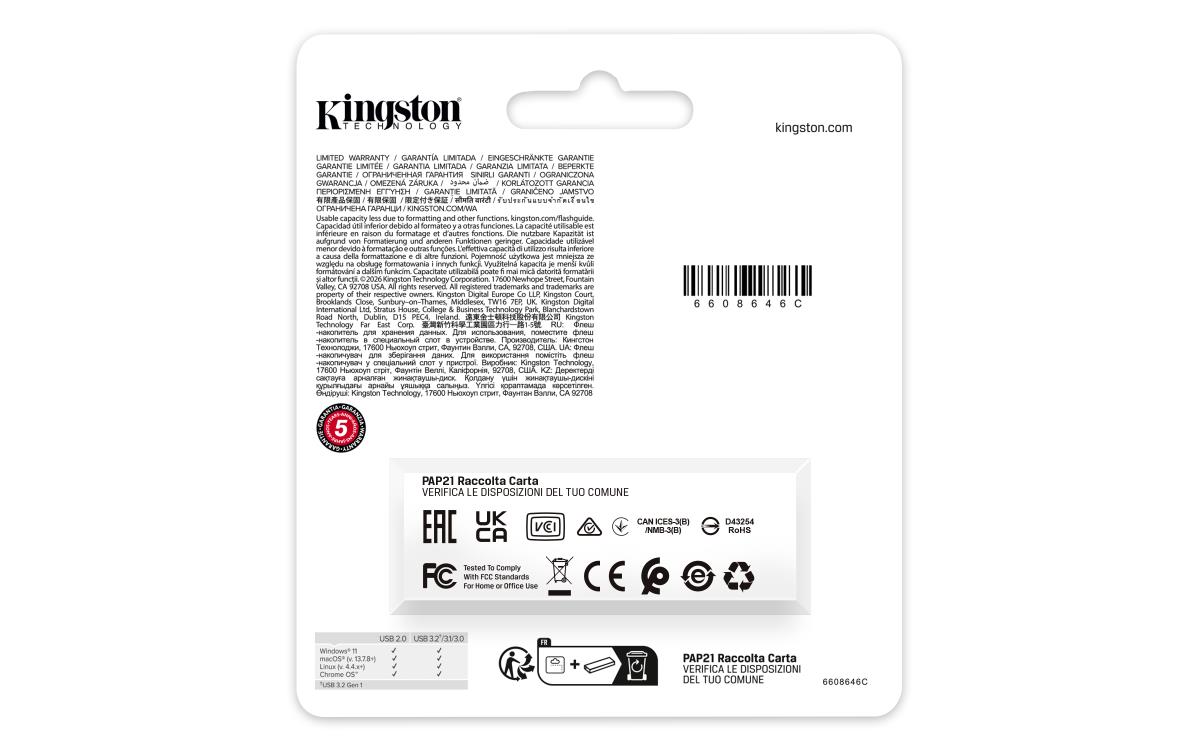 64GB PORTABLE USB 3.2 GEN 1 thumbnail