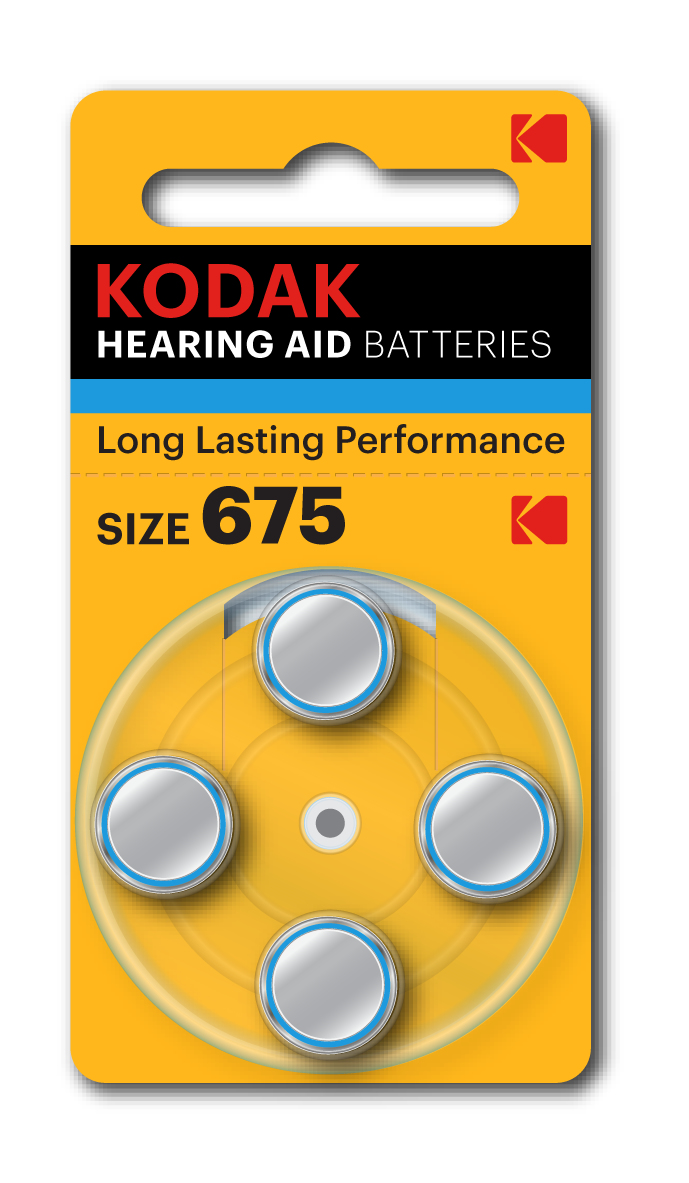 Hearing Aid Batteries Size P375 Blue - 4 Pack thumbnail