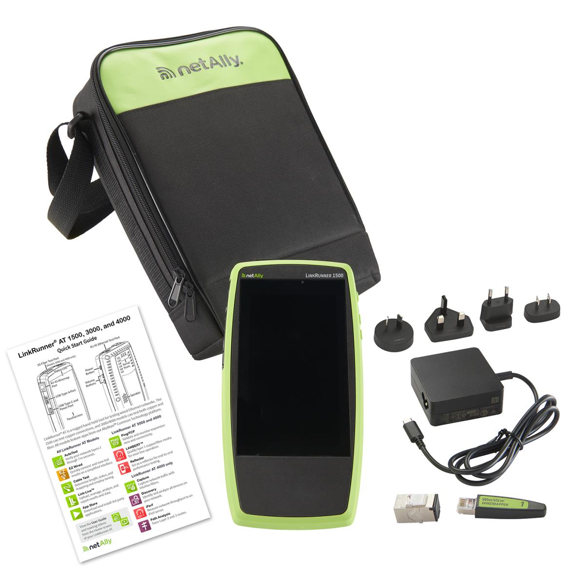 LRAT-1500, LINKRUNNER AT 1500 NETWORK AUTO-TESTER thumbnail