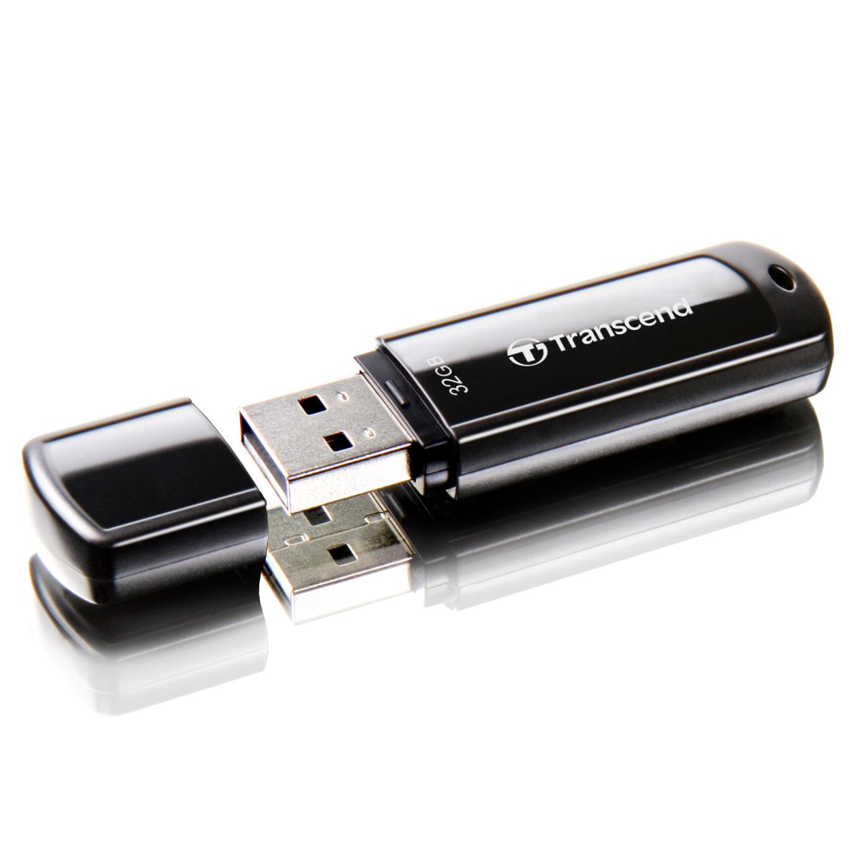 EU Product - USB-Stick  32GB Transcend JetFlash 700 USB3.1 schwarz thumbnail