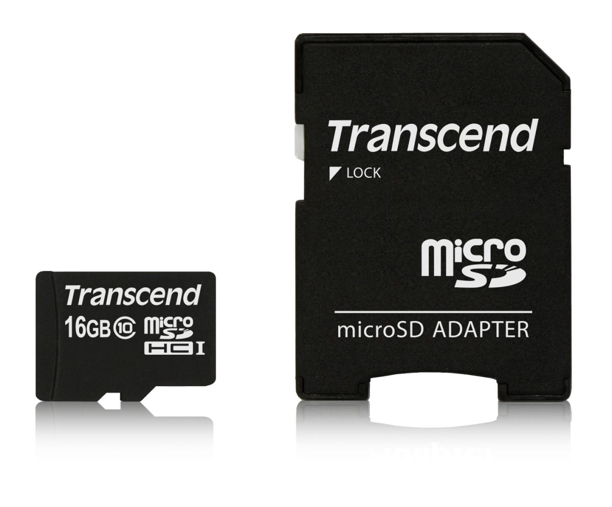 EU Product - SD microSD Card SDHC Class10 w/adapter - High Capacity SD (MicroSDHC) thumbnail
