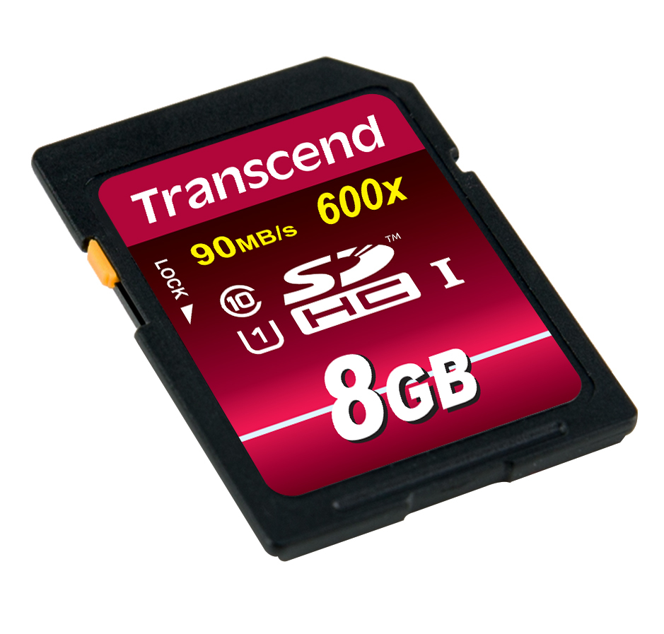 EU Product - TS8GSDHC10U1 - - SDHC - Klasse 10 - MLC -/s - Class 1 U1 - High Capacity SD (SDHC) - 8 GB thumbnail