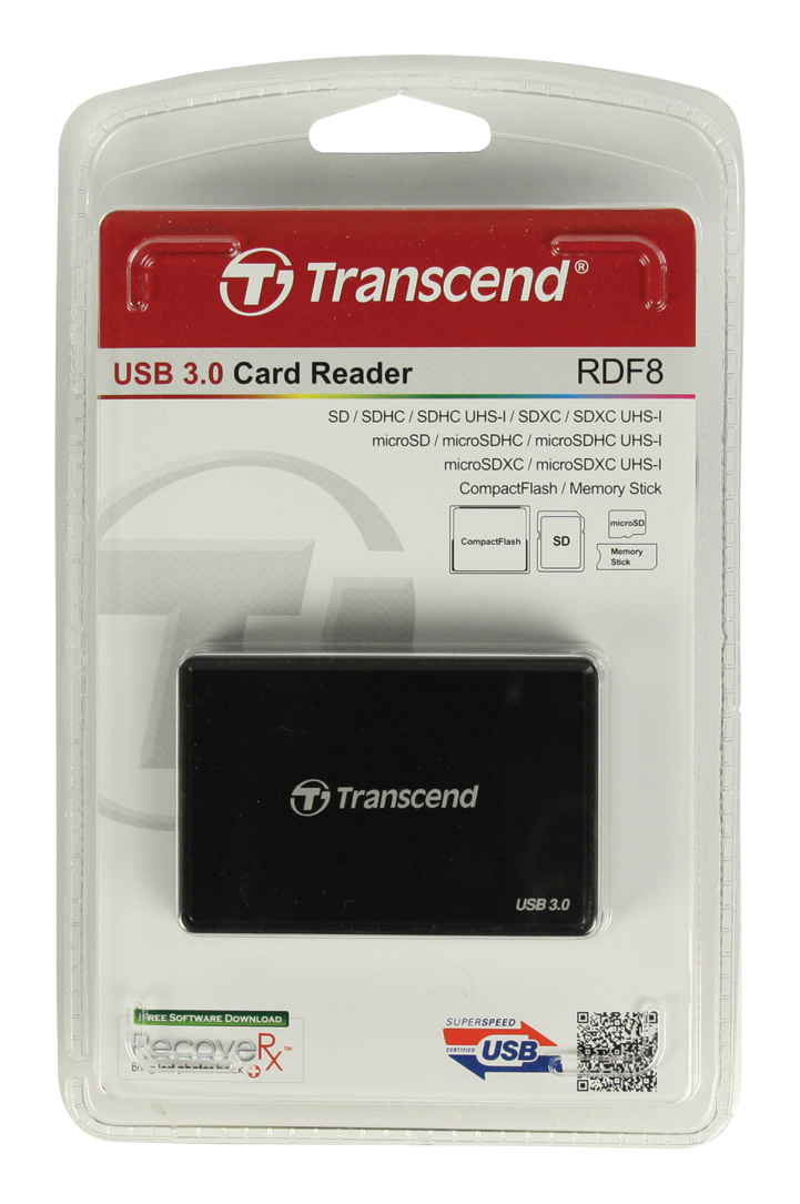 EU Product - Multireader F8 USB 3.0 Black thumbnail