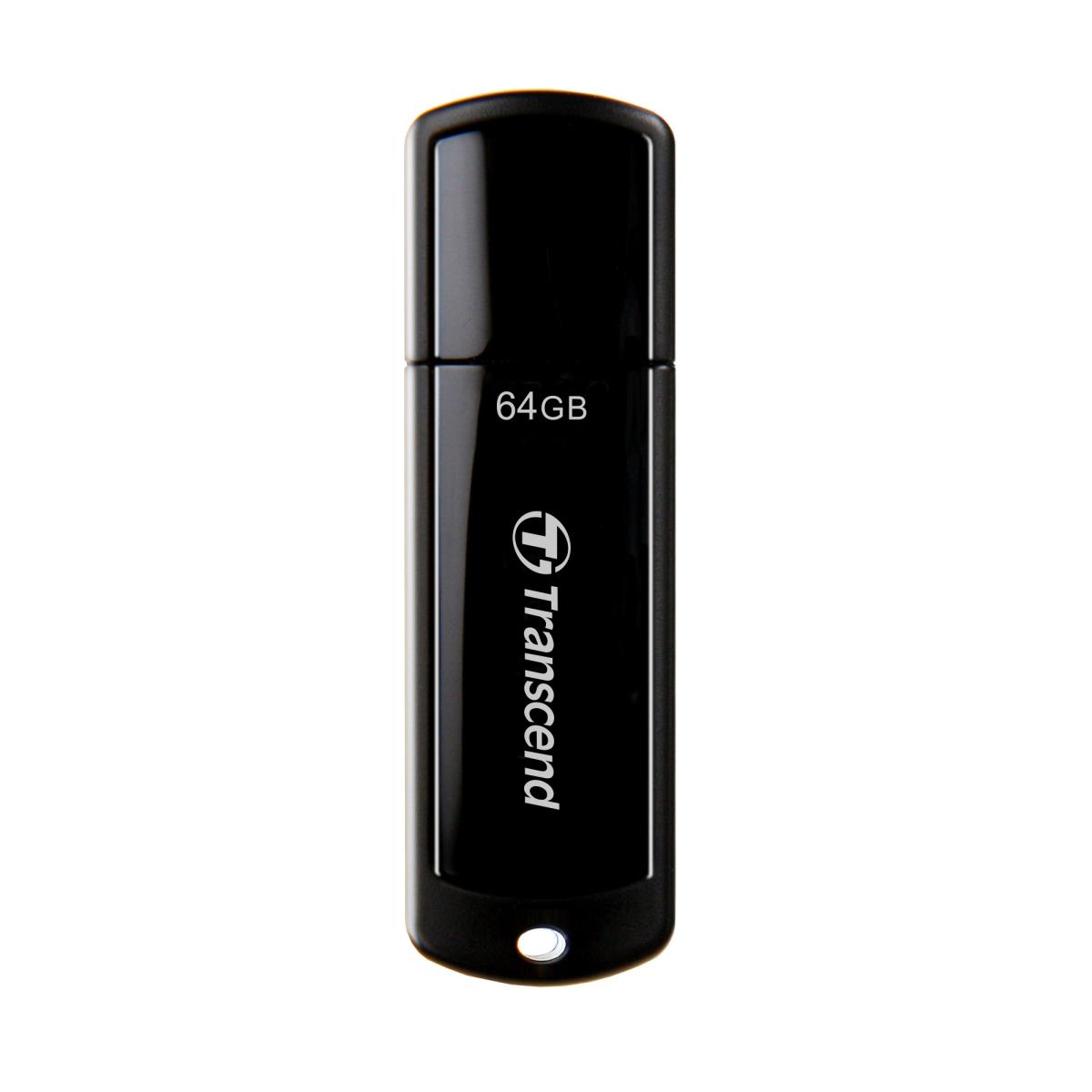 EU Product - JetFlash elite JetFlash 700 64GB - 64 GB - USB Type-A - 3.2 Gen 1 (3.1 Gen 1) - Cap - 8.5 g - Black thumbnail