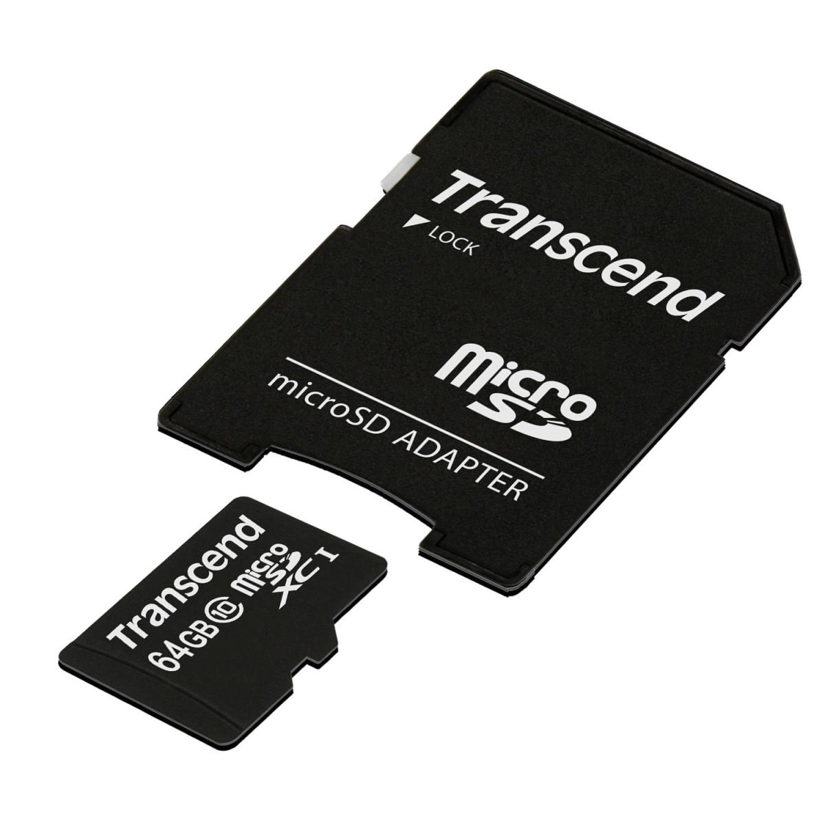 EU Product - SD microSD Card SDXC Class10 w/adapter - Extended Capacity SD (MicroSDHC) thumbnail